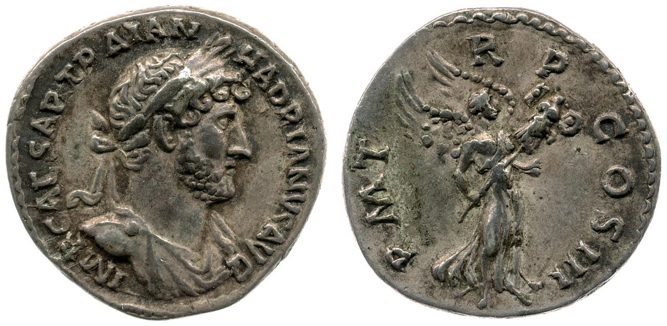RIC II, Part 3 (second edition) Hadrian 400, аверс, bm