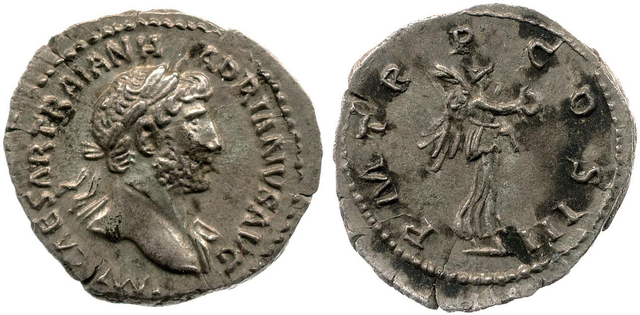 RIC II, Part 3 (second edition) Hadrian 330, аверс, bm