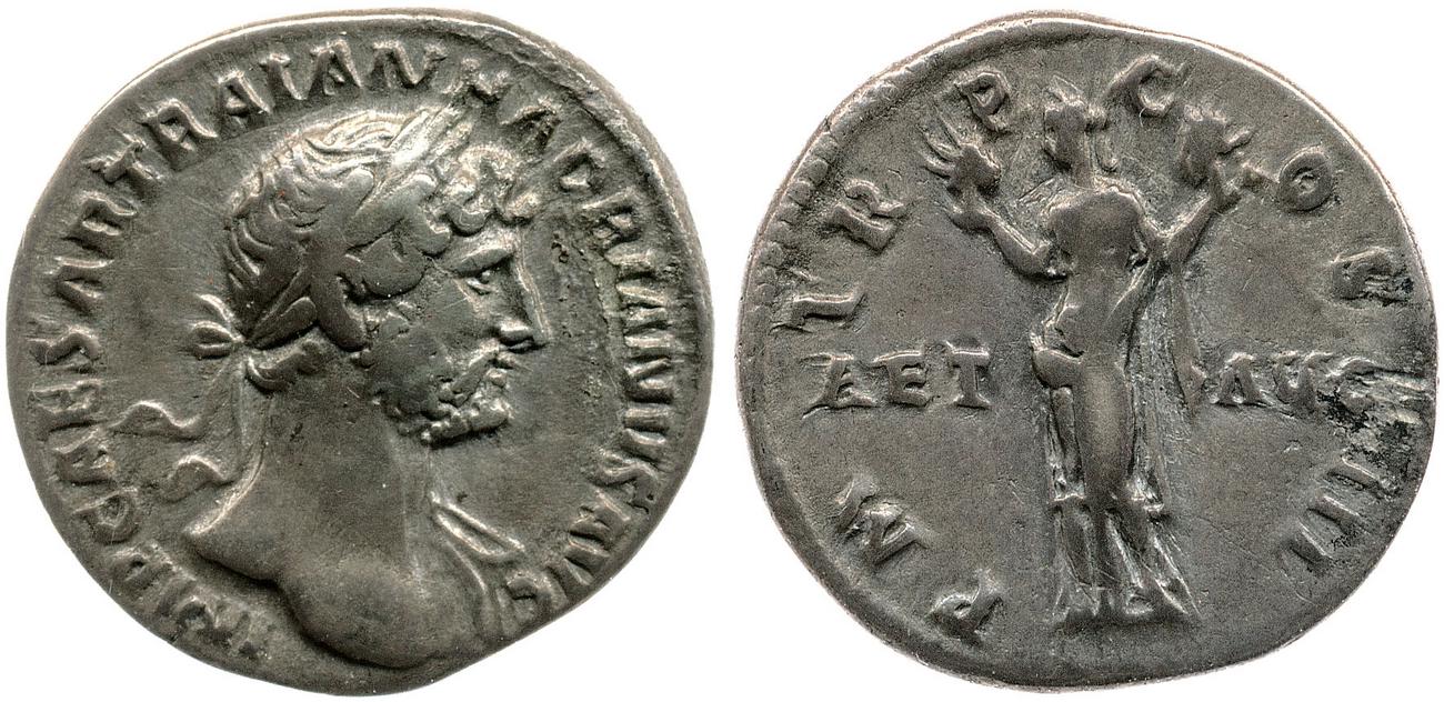 аверс RIC II, Part 3 (second edition) Hadrian 190