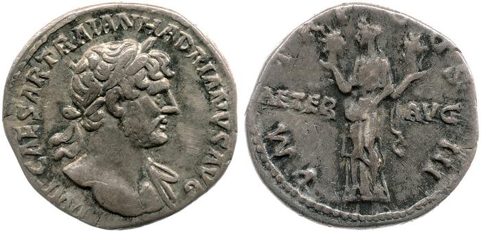 RIC II, Part 3 (second edition) Hadrian 202, реверс, bm