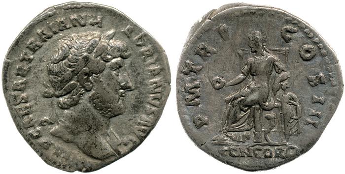реверс RIC II, Part 3 (second edition) Hadrian 204