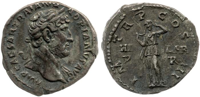 RIC II, Part 3 (second edition) Hadrian 303, реверс, bm
