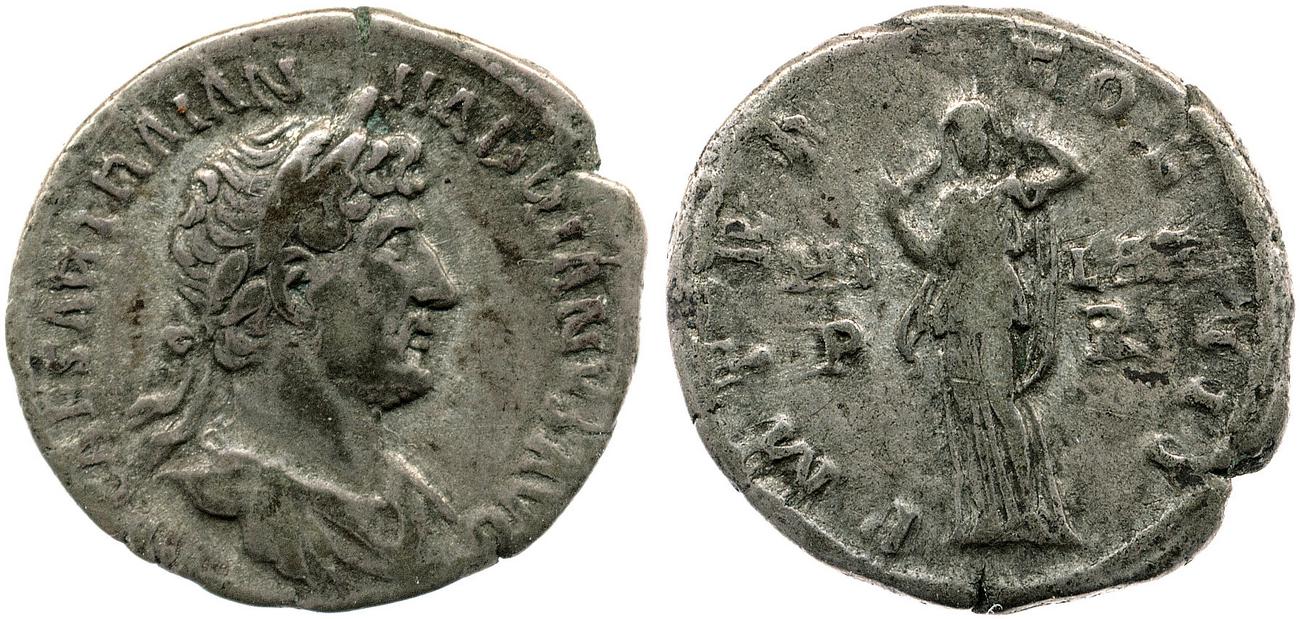 аверс RIC II, Part 3 (second edition) Hadrian 305