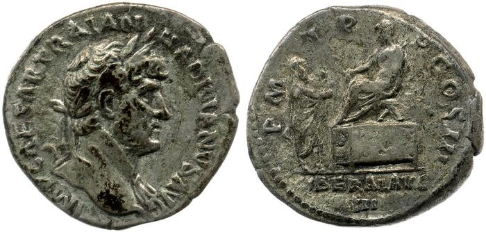 RIC II, Part 3 (second edition) Hadrian 308, реверс, bm