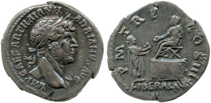 RIC II, Part 3 (second edition) Hadrian 308, реверс, bm