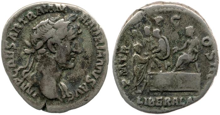 реверс RIC II, Part 3 (second edition) Hadrian 316
