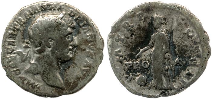 реверс RIC II, Part 3 (second edition) Hadrian 556