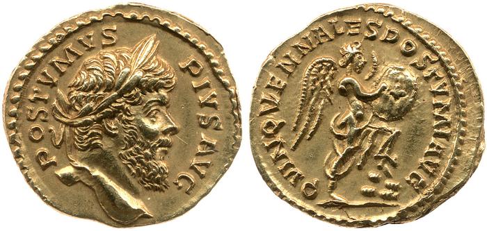 RIC V Postumus 34, реверс, bm
