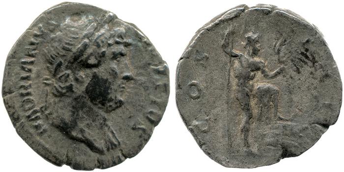 RIC II, Part 3 (second edition) Hadrian 792, реверс, bm