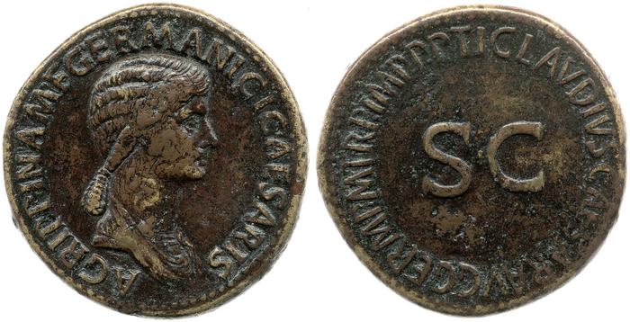 RIC I (second edition) Claudius 102, реверс, bm