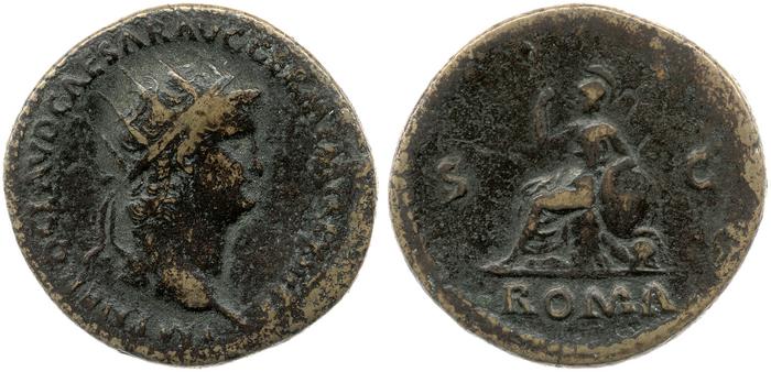 RIC I (second edition) Nero 363, реверс, bm