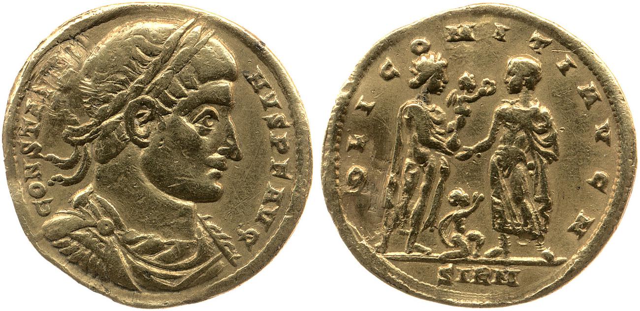 аверс RIC VII Sirmium 8