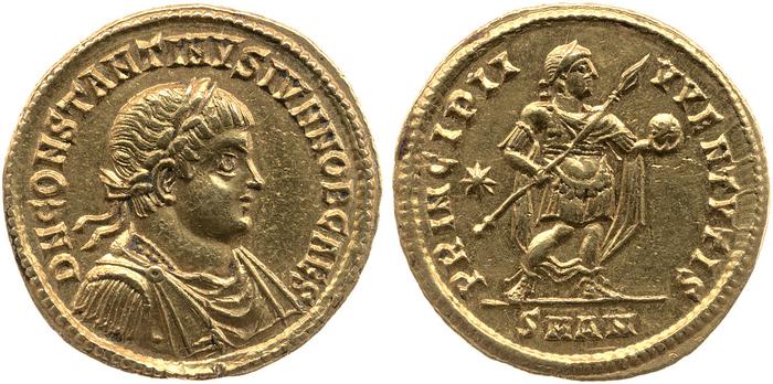 RIC VII Antioch 51, реверс, bm