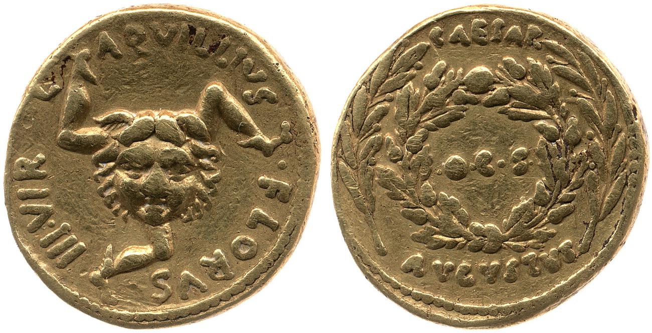 obverse RIC I (second edition) Augustus 302