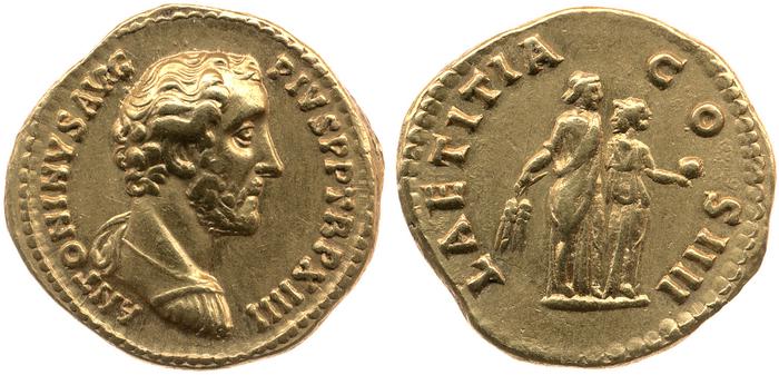 реверс RIC III Antoninus Pius 199B