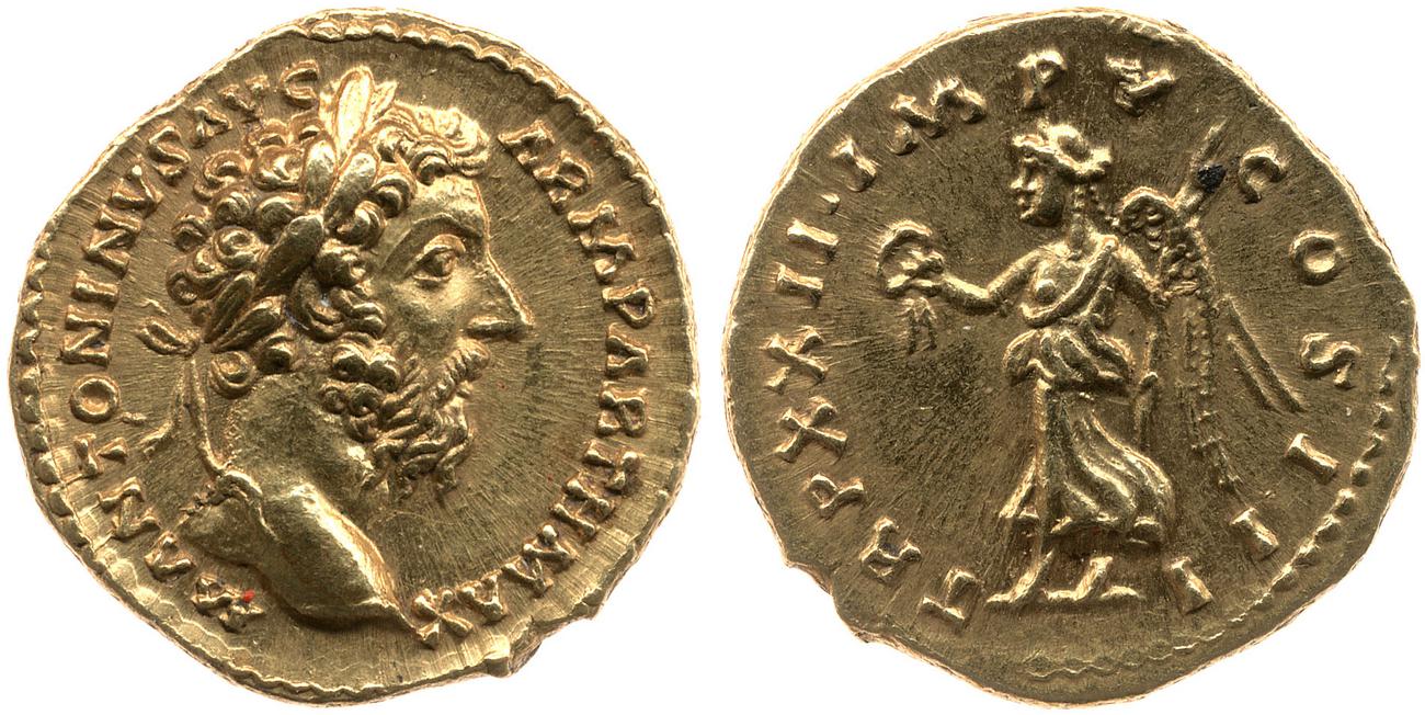 аверс RIC III Marcus Aurelius 194