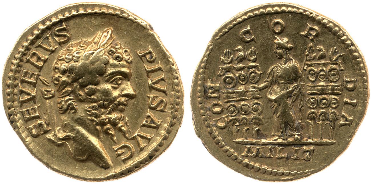 аверс RIC IV Septimius Severus 256