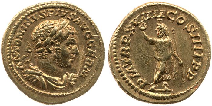 реверс RIC IV Caracalla 280A