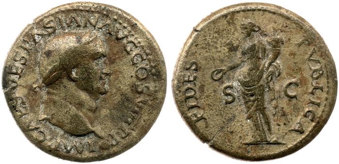 реверс RIC II, Part 1 (second edition) Vespasian 1210