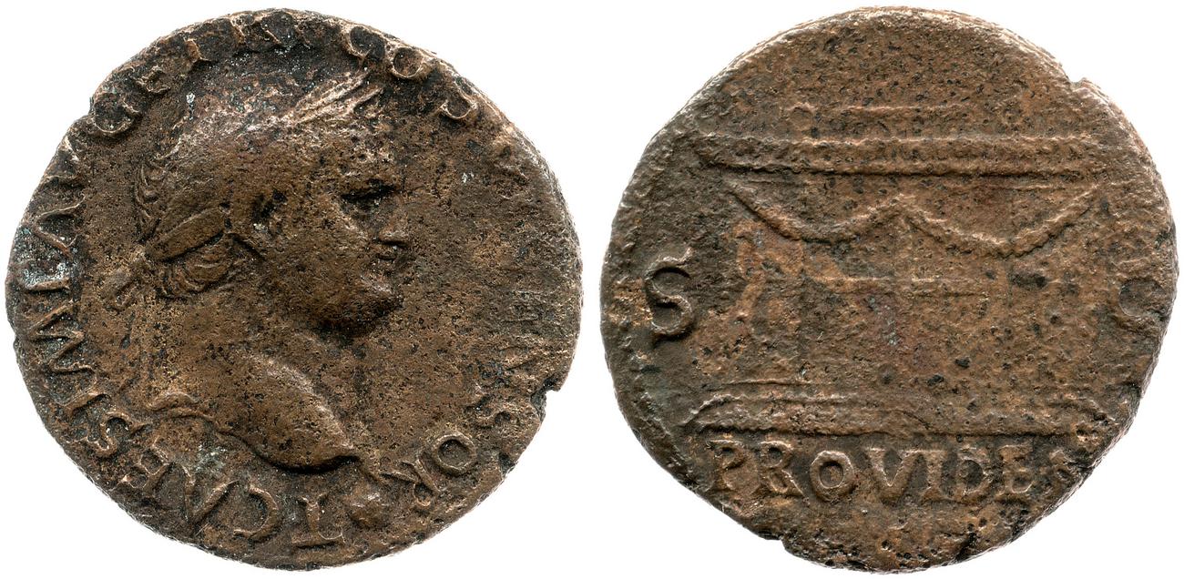 аверс RIC II, Part 1 (second edition) Vespasian 1271
