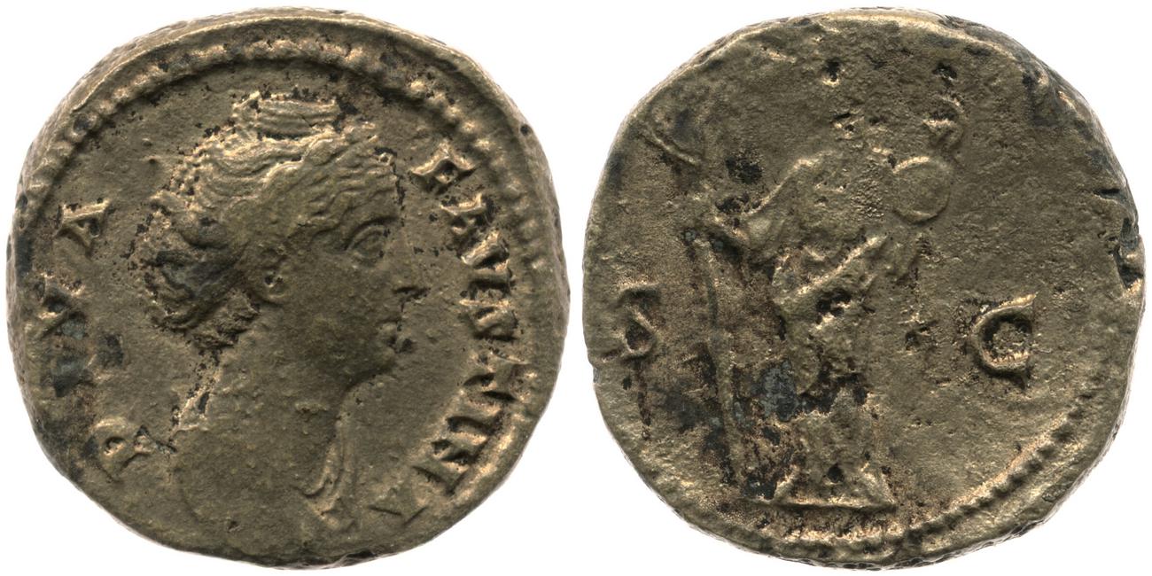 RIC III Antoninus Pius 1196, аверс, bm