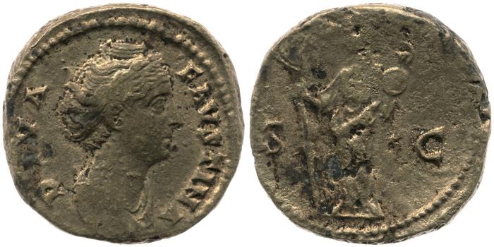 RIC III Antoninus Pius 1196, реверс, bm