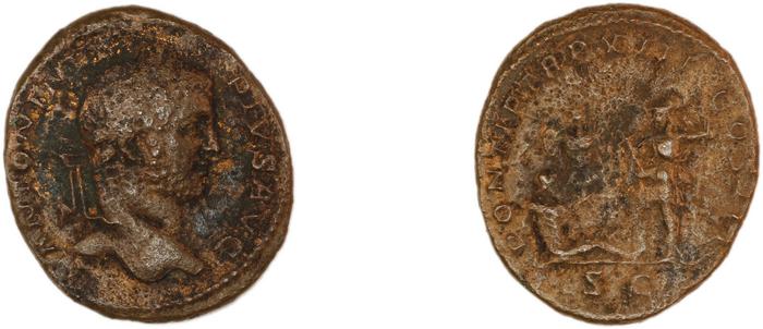 реверс RIC IV Caracalla 458a
