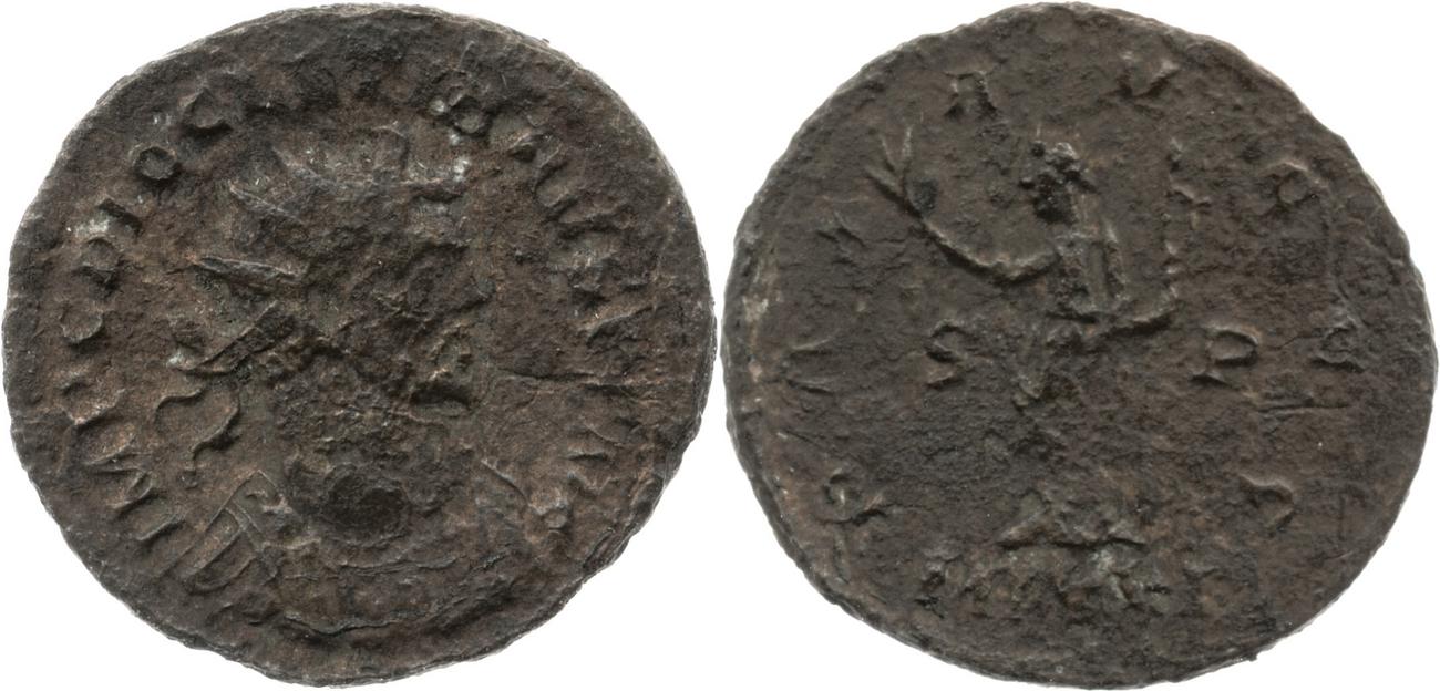 RIC V Carausius issuing for Diocletian/Maximian 6, аверс, bm