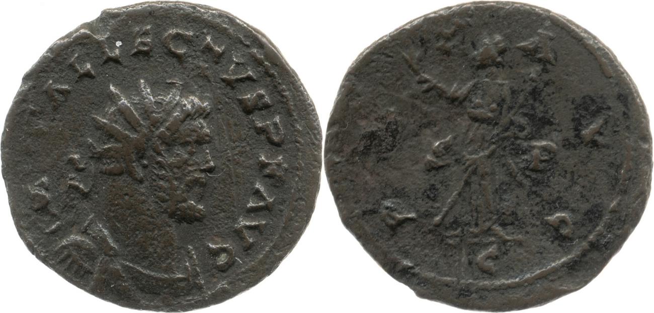 RIC V Allectus 91, аверс, bm