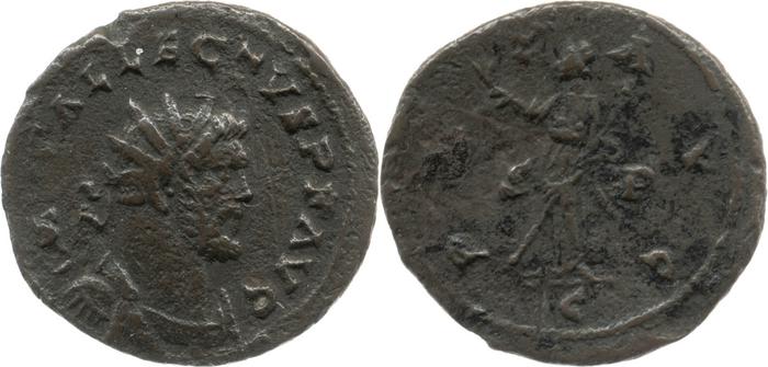 RIC V Allectus 91, реверс, bm