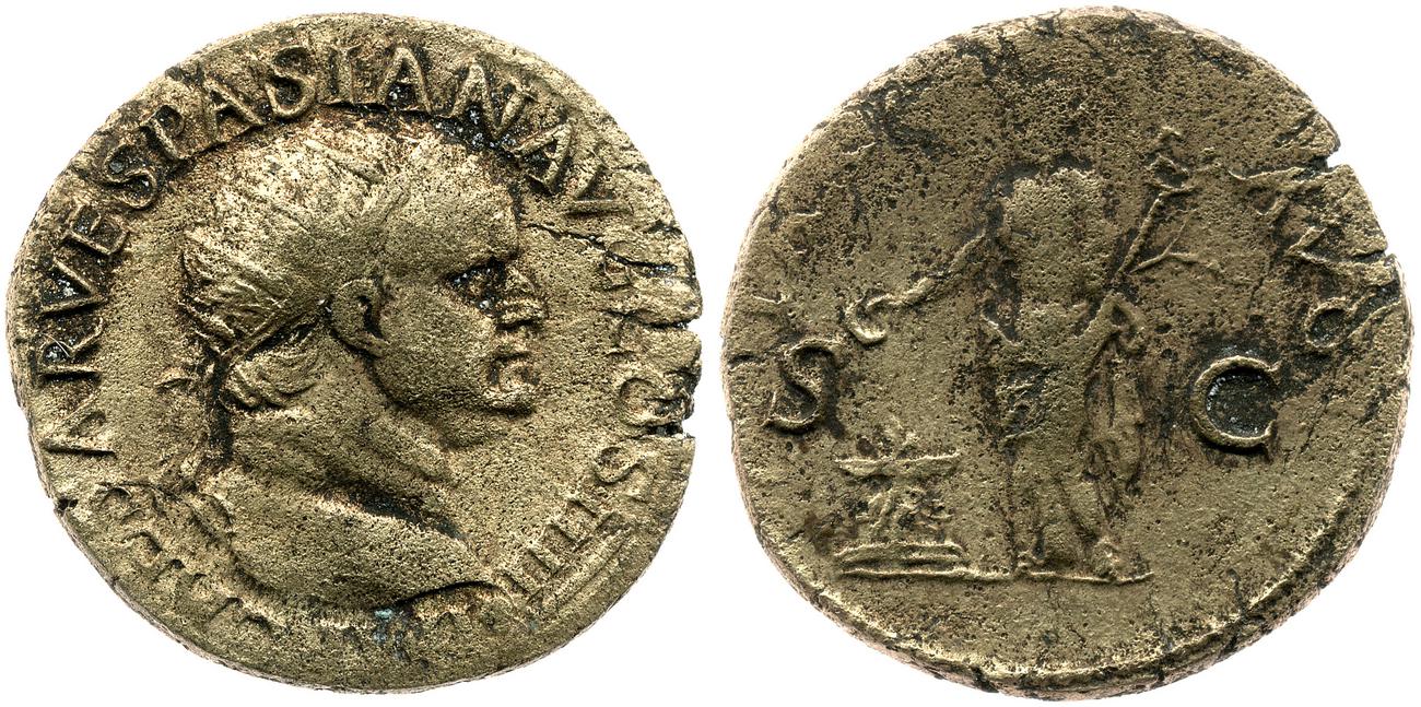 аверс RIC II, Part 1 (second edition) Vespasian 1191