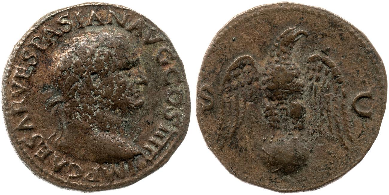 аверс RIC II, Part 1 (second edition) Vespasian 1202