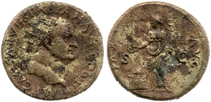 реверс RIC II, Part 1 (second edition) Vespasian 1144