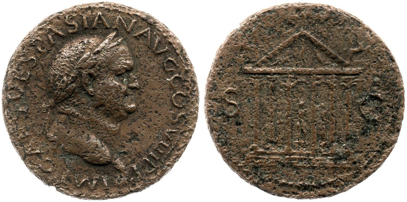аверс RIC II, Part 1 (second edition) Vespasian 1239
