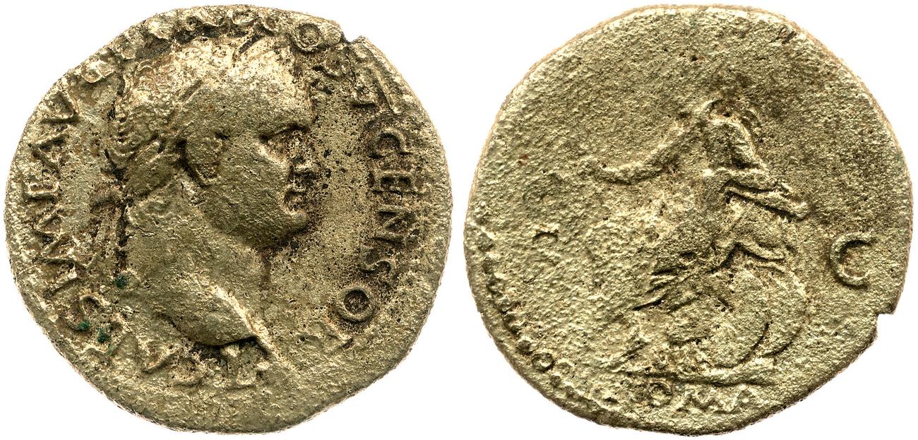 RIC II, Part 1 (second edition) Vespasian 1263, аверс, bm