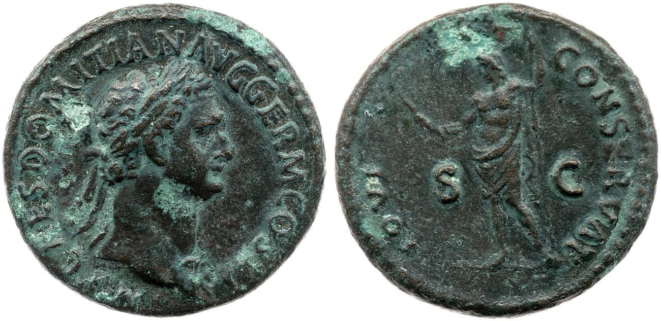 аверс RIC II, Part 1 (second edition) Domitian 302