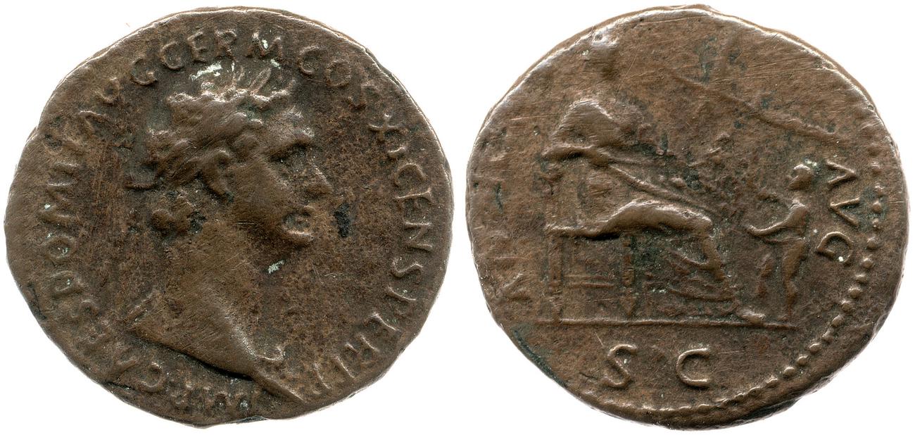 аверс RIC II, Part 1 (second edition) Domitian 412