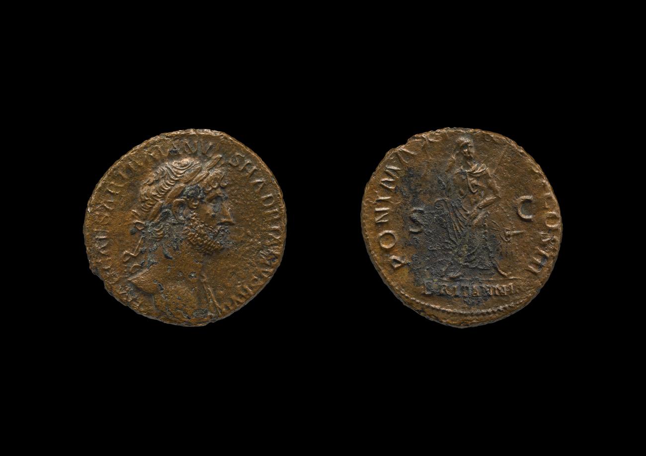 RIC II, Part 3 (second edition) Hadrian 242, аверс, bm