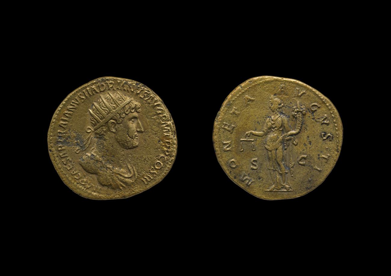 RIC II, Part 3 (second edition) Hadrian 441, аверс, bm