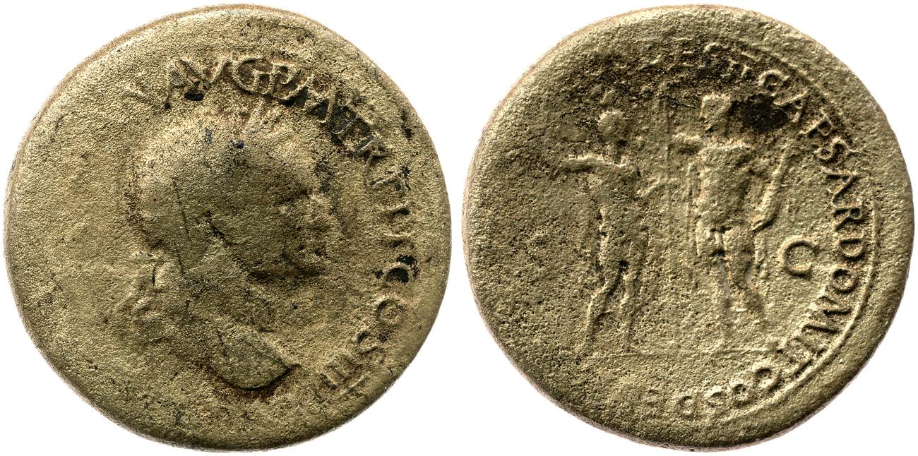 аверс RIC II, Part 1 (second edition) Vespasian 1133