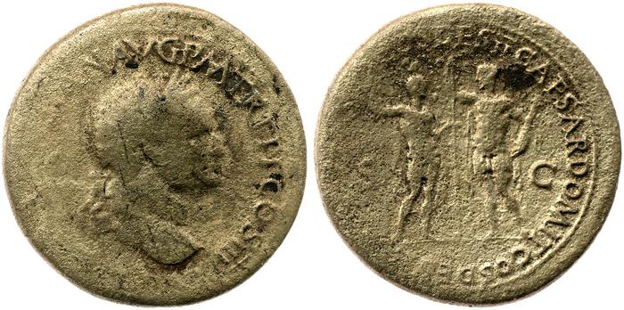 реверс RIC II, Part 1 (second edition) Vespasian 1133
