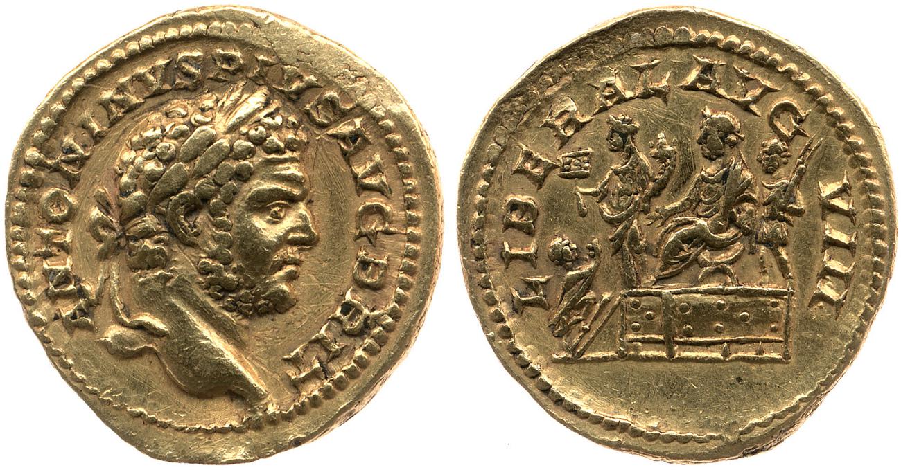 аверс RIC IV Caracalla 303