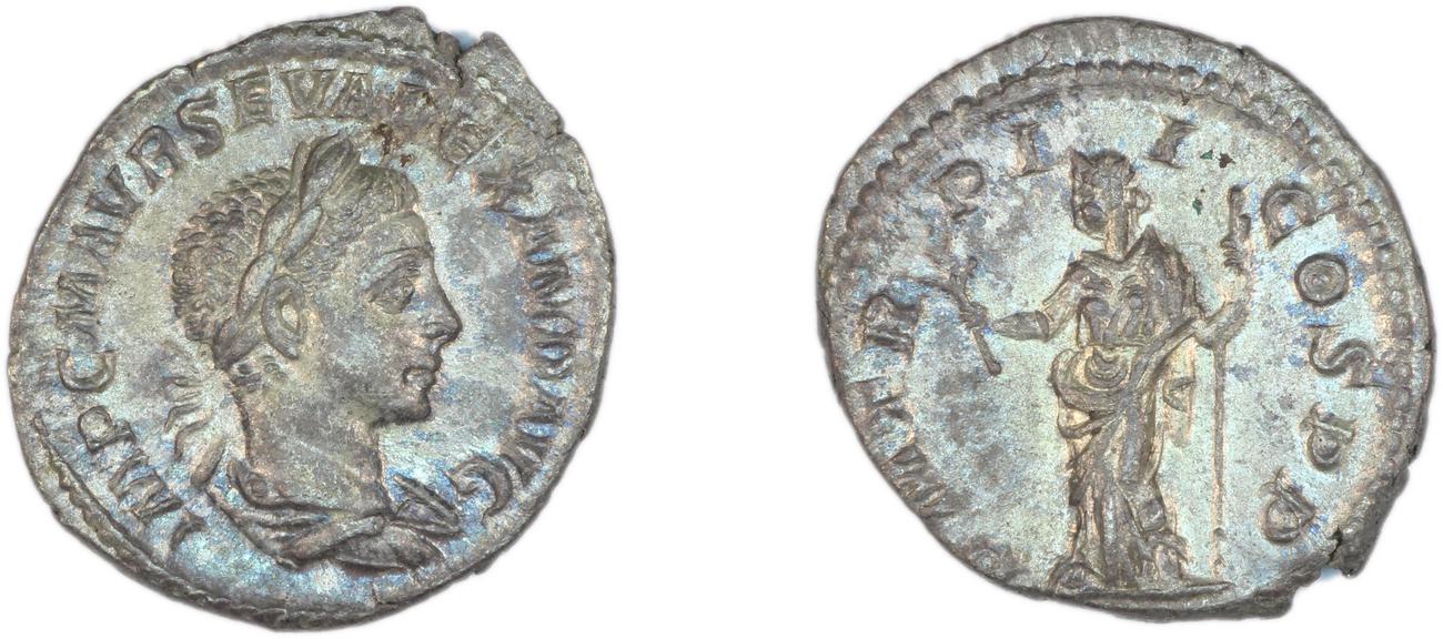 аверс RIC IV Severus Alexander 27