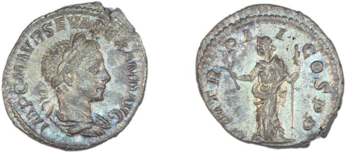 реверс RIC IV Severus Alexander 27
