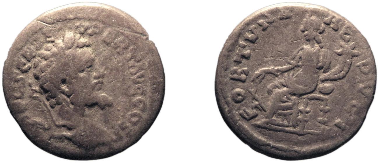 RIC IV Septimius Severus 381, аверс, bm
