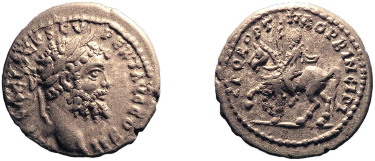RIC IV Septimius Severus 415, аверс, bm