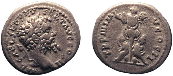 RIC IV Septimius Severus 435, реверс, bm