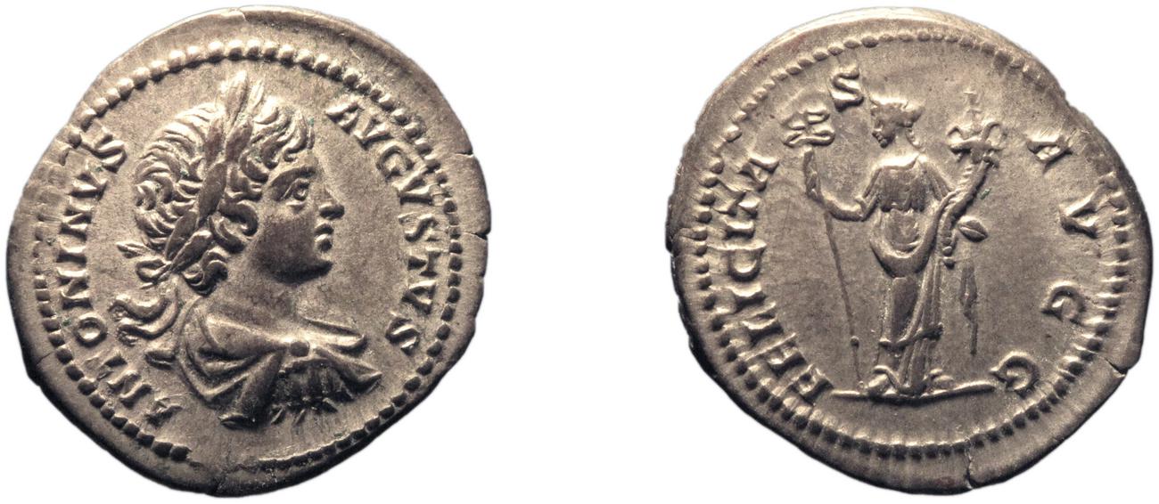 RIC IV Caracalla 35, аверс, bm
