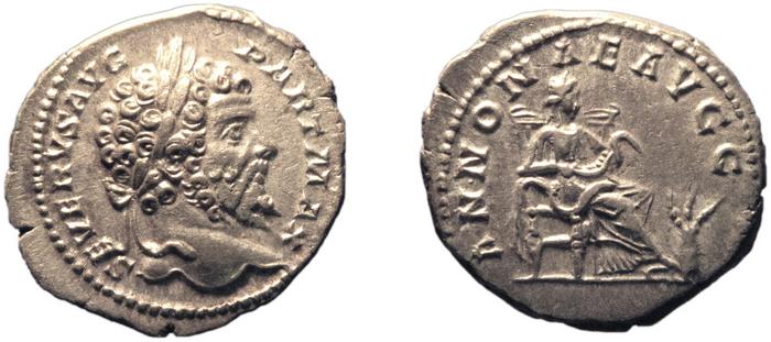 RIC IV Septimius Severus 156, реверс, bm