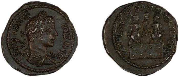 RIC IV Caracalla 75, реверс, bm